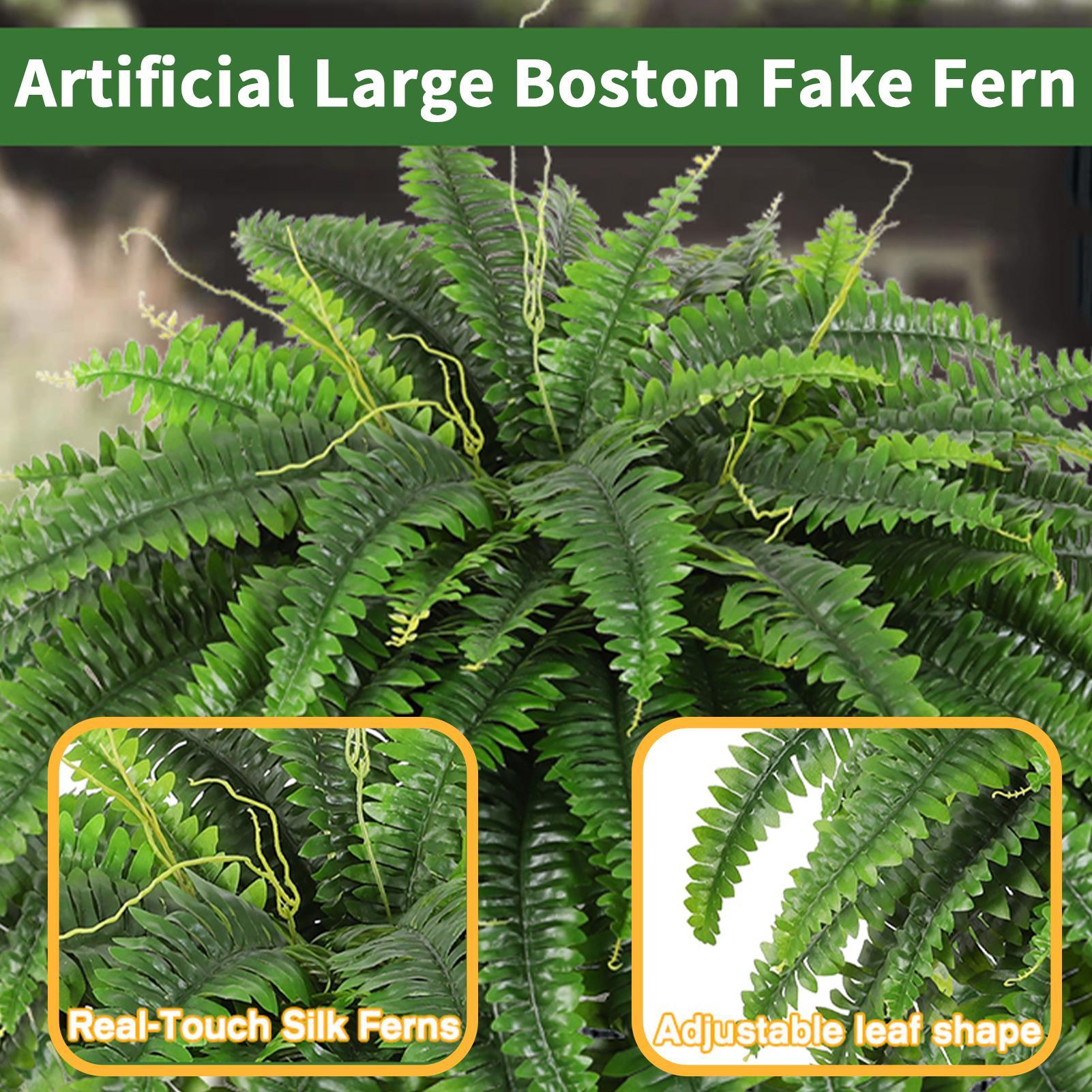 Lifelike Artificial Boston Fer - đánh giá và giá Bonsai Garden Boston