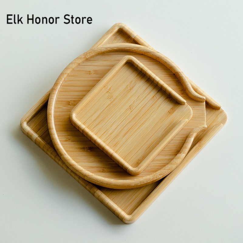 Chinese Bamboo Food Tray Puer  - đánh giá và giá Bonsai Garden Home