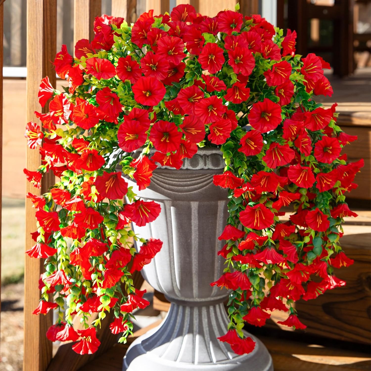 Artificial Flowers Vine Mornin - đánh giá và giá Bonsai Garden Gift