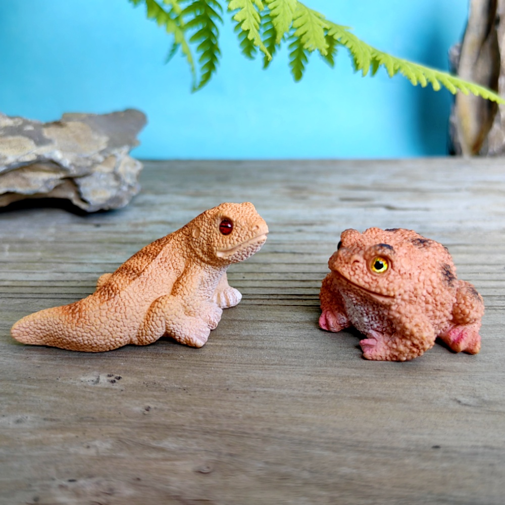 Simulated Lizard Chameleon Axo - đánh giá và giá Bonsai Garden Gift