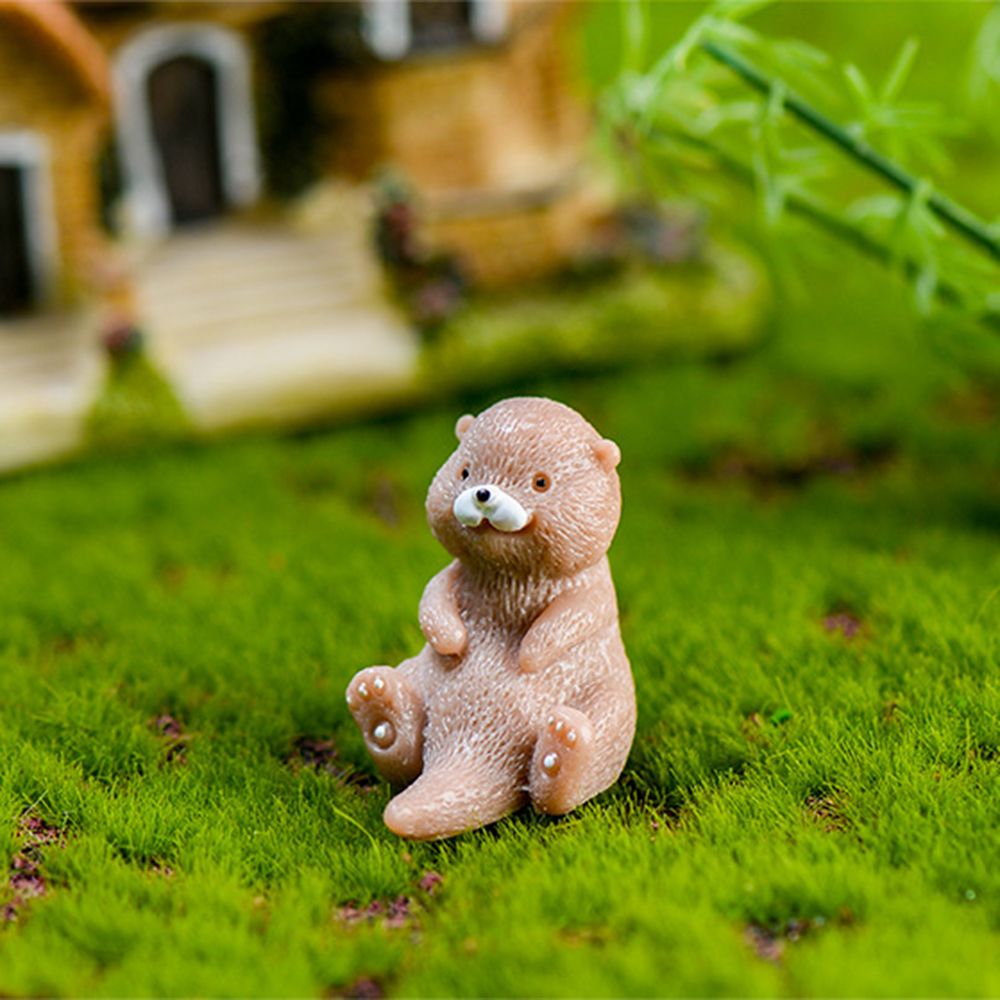 Otters Figurine Mini Home Deco - đánh giá và giá Bonsai Garden Gift