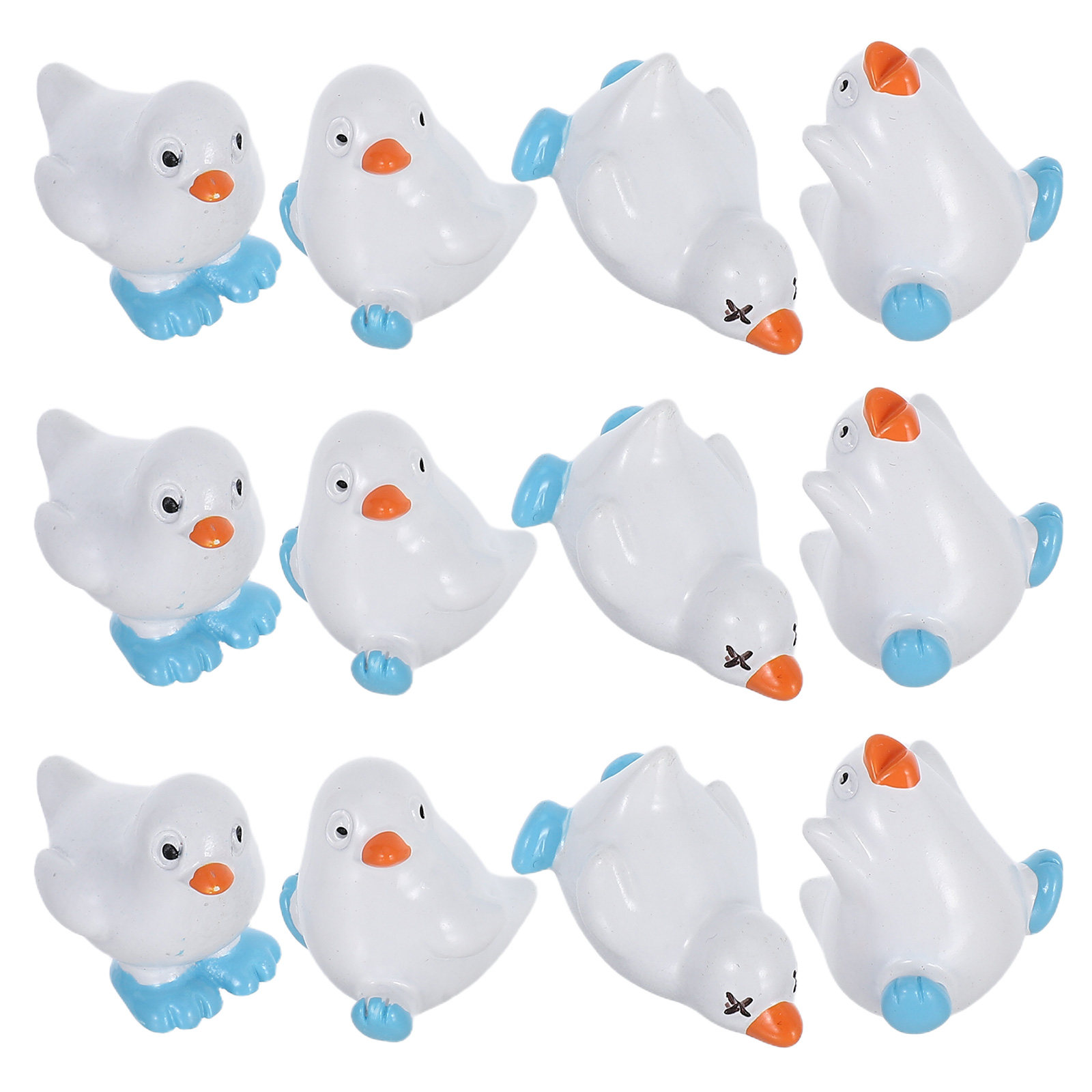 12Pcs Resin Mini Bird Ornament - đánh giá và giá Bonsai Garden Desk