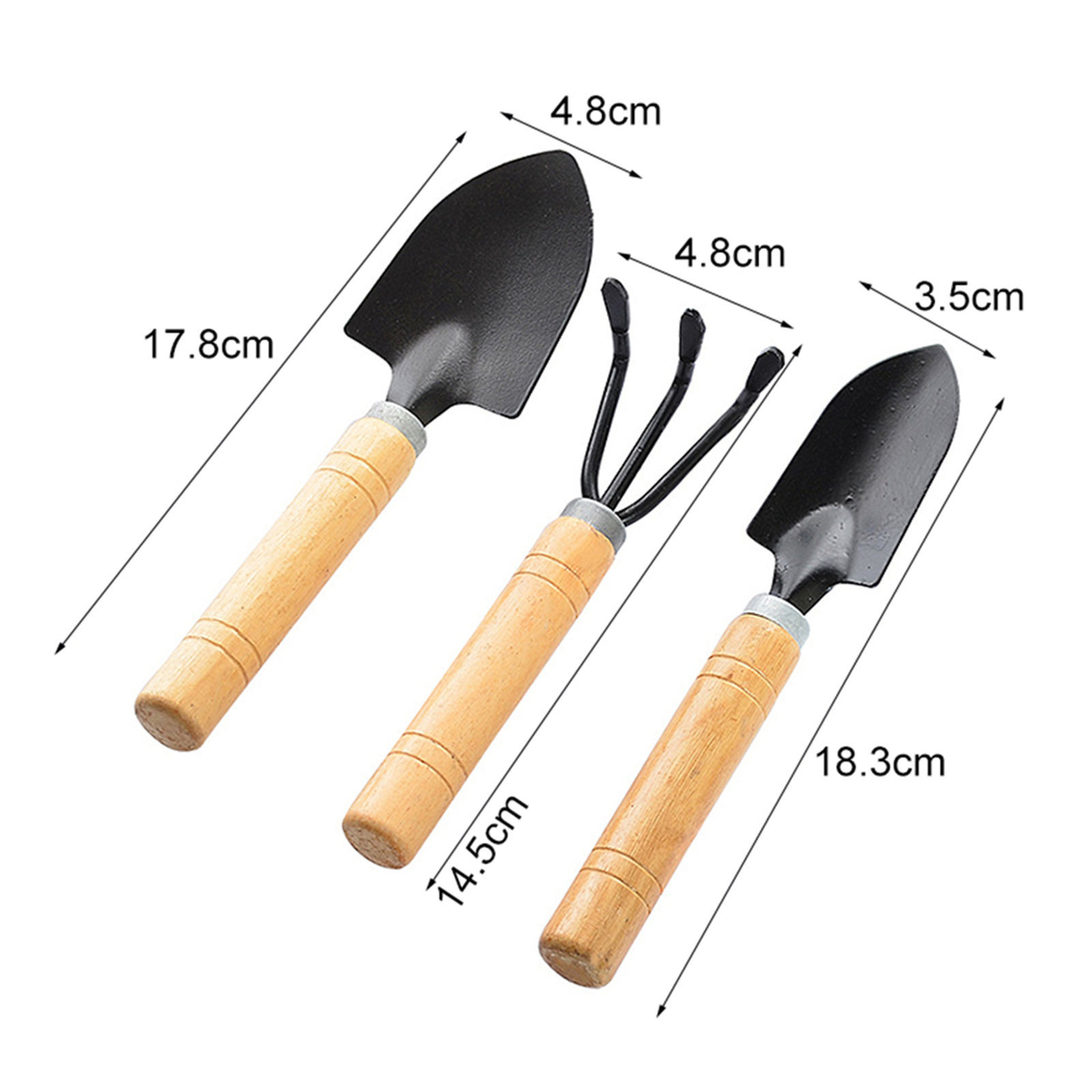 3-Piece Mini Garden Tools Set, - đánh giá và giá Bonsai Garden Gift