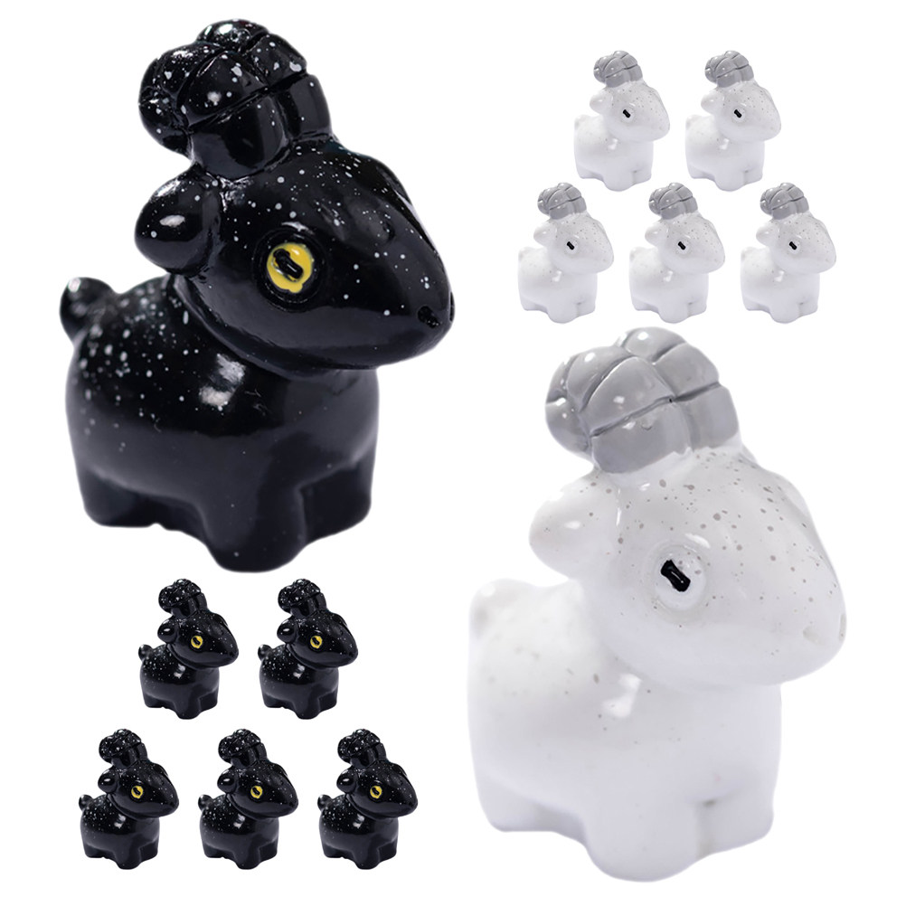 12Pcs Tiny Goat Resin Decorati - đánh giá và giá Bonsai Garden Desk